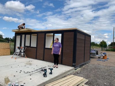 Luton Garden Room Dog Groomer Roof Ready